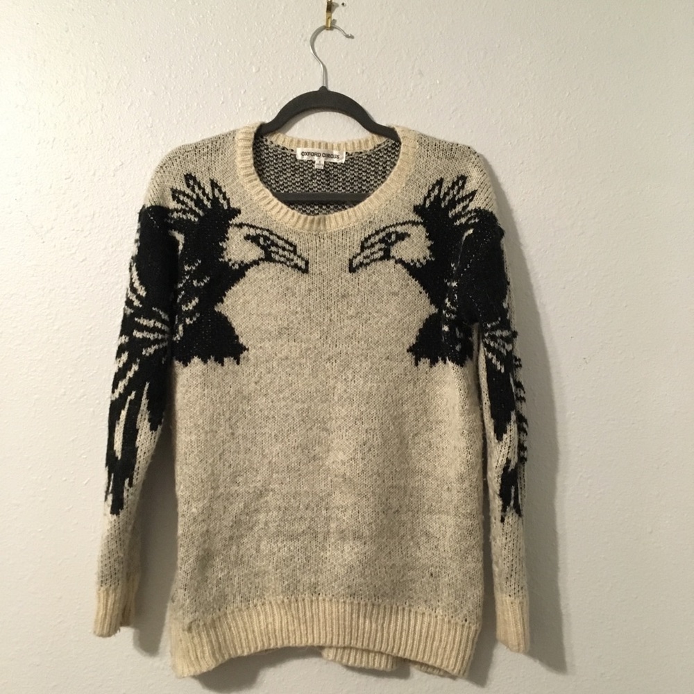 Vintage Sweater w/ Eagles